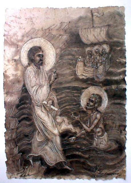 CHRIST AND PETER