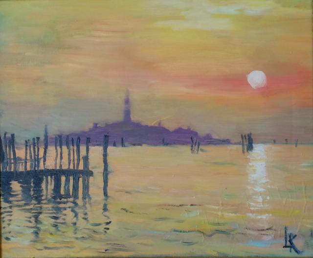 Venice. Sundown