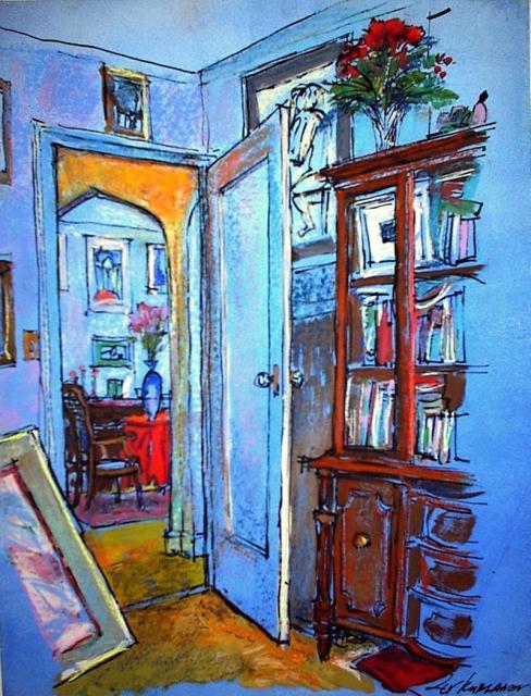 MY APARTMENT. VIEW FROM OFFICE ROOM